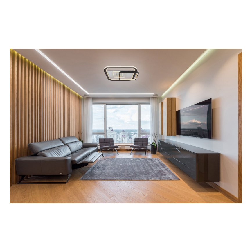 Globo 48459-48 - dimmbare LED-Deckenleuchte ANI LED/48W/230V 2700-6000K 48x52 cm + Fernbedienung