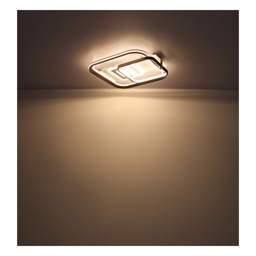 Globo 48459-48 - dimmbare LED-Deckenleuchte ANI LED/48W/230V 2700-6000K 48x52 cm + Fernbedienung