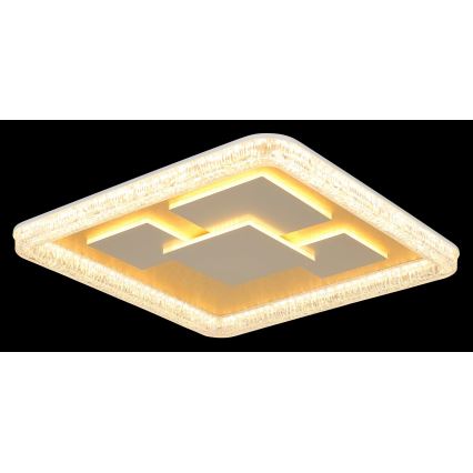 Globo - LED-Deckenleuchte LED/40W/230V 3000K 48,8x48,8 cm goldfarben