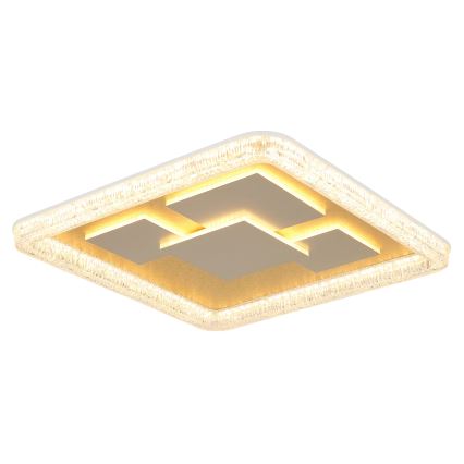 Globo - LED-Deckenleuchte LED/40W/230V 3000K 48,8x48,8 cm goldfarben