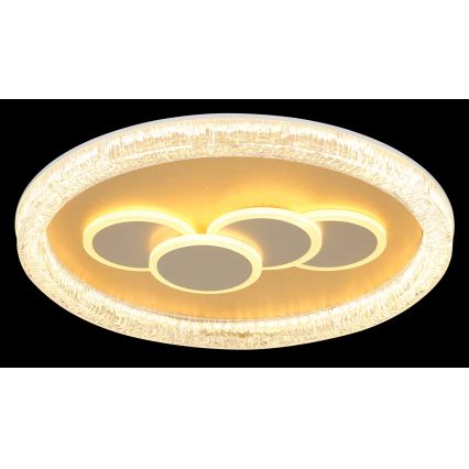 Globo - LED-Deckenleuchte LED/40W/230V 3000K Ø 49,5 cm goldfarben