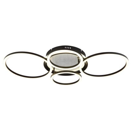Globo - LED-Deckenleuchte LED/40W/230V 4000K 72x52 cm schwarz