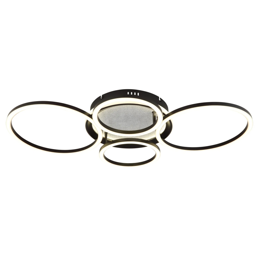 Globo - LED-Deckenleuchte LED/40W/230V 4000K 72x52 cm schwarz