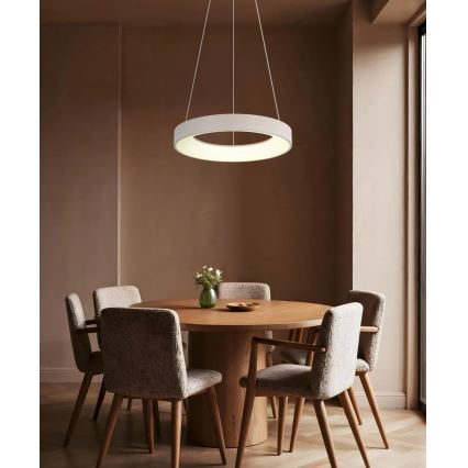 Globo - dimmbare LED-Pendelleuchte mit Seilaufhängung LED/48W/230V 2700-6000K + Fernbedienung