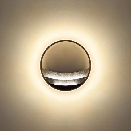 Globo - LED-Deckenleuchte, 12 W, 230 V, 3000/4000/6000 K, Ø 29,5 cm, goldfarben