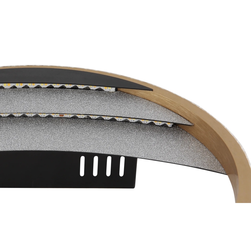 Globo - LED-Deckenleuchte, 12 W, 230 V, 3000/4000/6000 K, Ø 29,5 cm, goldfarben