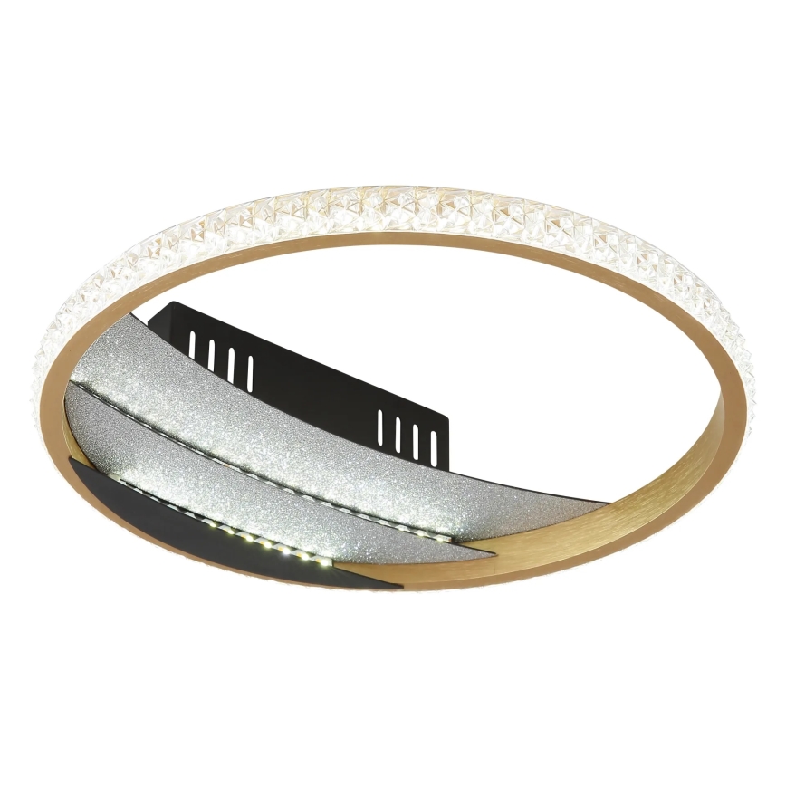 Globo - LED-Deckenleuchte, 12 W, 230 V, 3000/4000/6000 K, Ø 29,5 cm, goldfarben