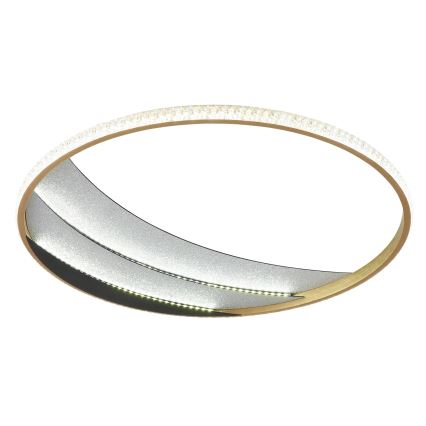 Globo - LED-Deckenleuchte, 40 W, 230 V, 3000/4000/6000 K, Ø 52 cm, goldfarben