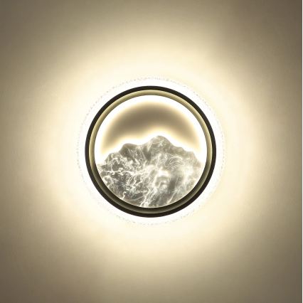 Globo - LED-Deckenleuchte LED/28 W/230 V 3000/4200/6000 K Ø 39,5 cm silber