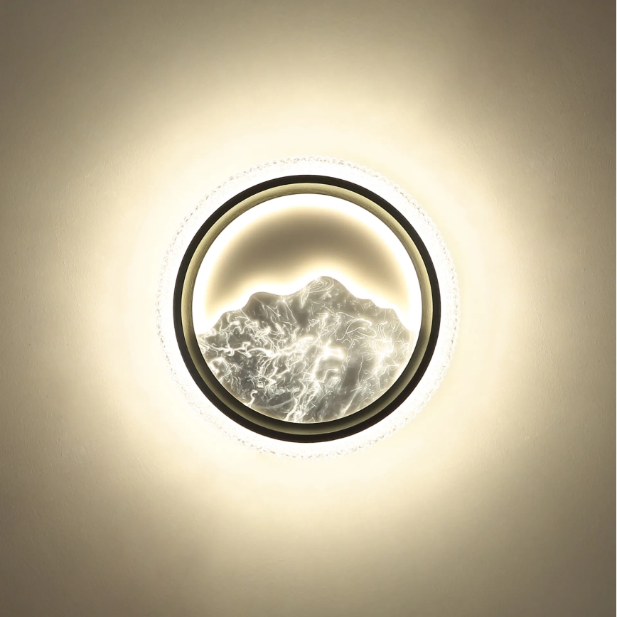 Globo - LED-Deckenleuchte LED/28 W/230 V 3000/4200/6000 K Ø 39,5 cm silber