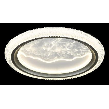 Globo - LED-Deckenleuchte LED/28 W/230 V 3000/4200/6000 K Ø 39,5 cm silber