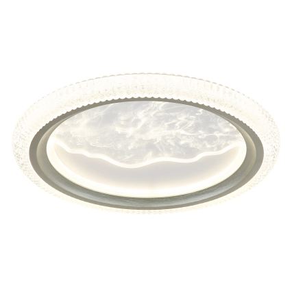 Globo - LED-Deckenleuchte LED/28 W/230 V 3000/4200/6000 K Ø 39,5 cm silber