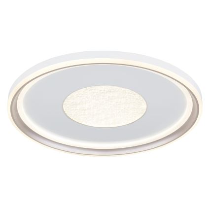 Globo - Dimmbare LED-Deckenleuchte LED/60W/230V 2700-6000K Ø 59 cm Weiß/Creme + Fernbedienung