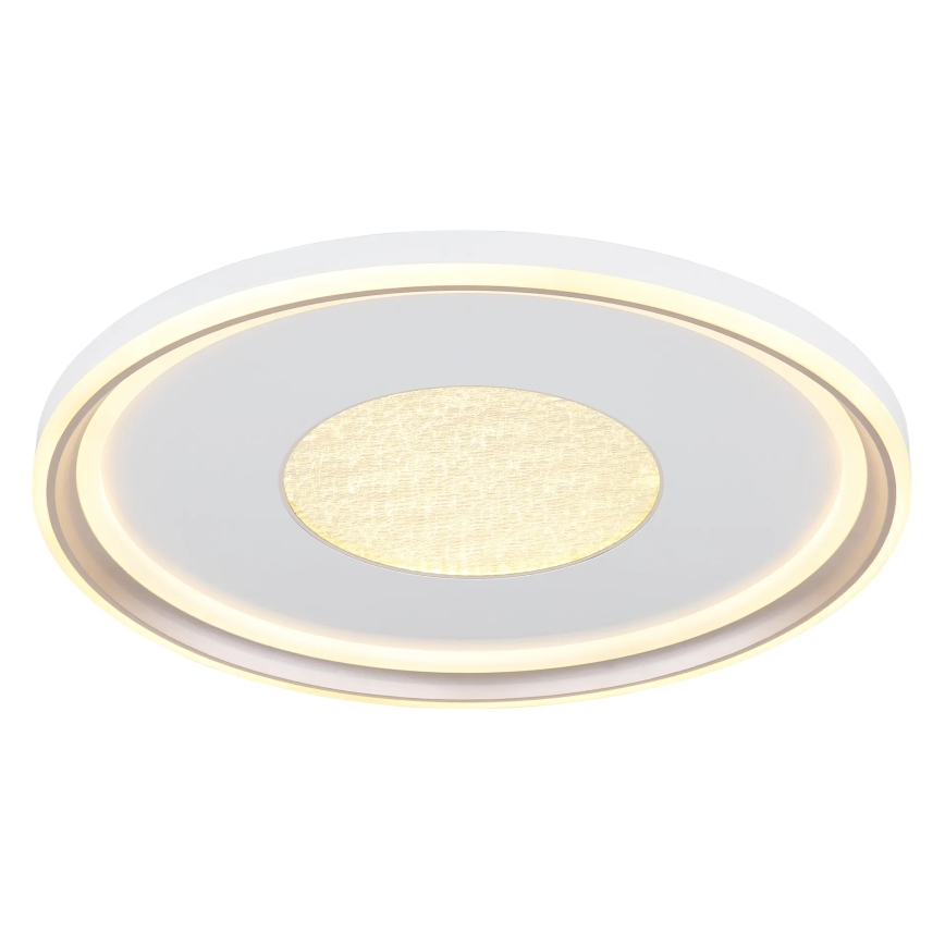 Globo - Dimmbare LED-Deckenleuchte LED/60W/230V 2700-6000K Ø 59 cm Weiß/Creme + Fernbedienung