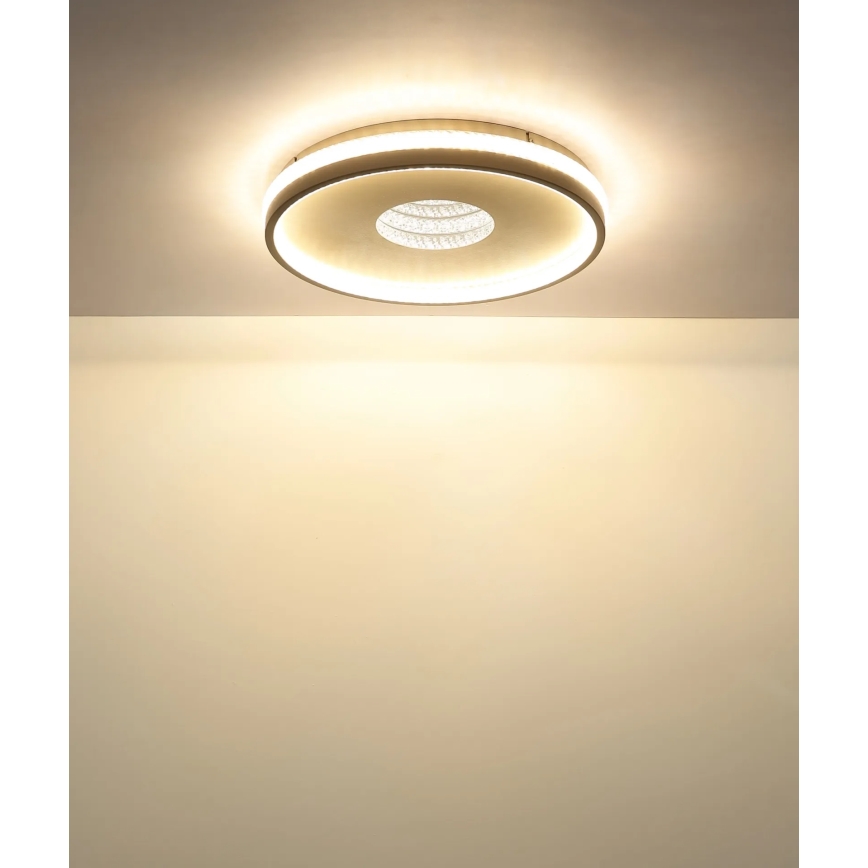 Globo - Dimmbare LED-Deckenleuchte LED/30W/230V 2700-6500K Ø 41 cm + Fernbedienung