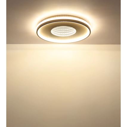 Globo - Dimmbare LED-Deckenleuchte LED/40W/230V 2700-6500K Ø 50,5 cm + Fernbedienung