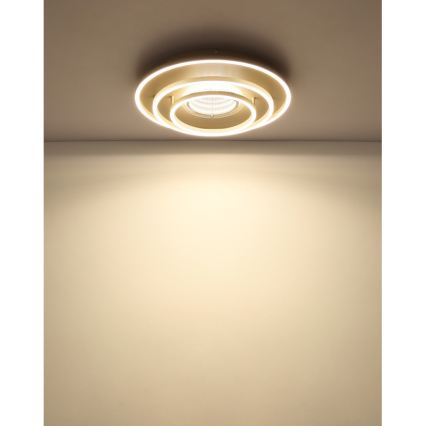 Globo - LED-Deckenleuchte LED/40W/230V 3000/4000/6000K Ø 51 cm beige