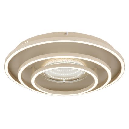 Globo - LED-Deckenleuchte LED/40W/230V 3000/4000/6000K Ø 51 cm beige