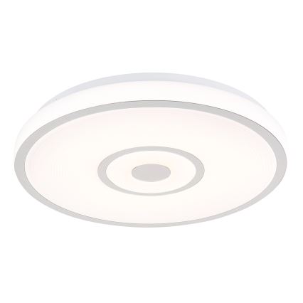 Globo - LED-Deckenleuchte LED/24W/230V 3000/4000/6000K Ø 38 cm weiß/mattchrom