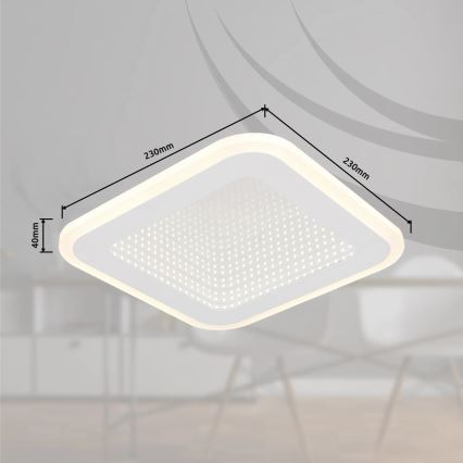 Globo - LED-Deckenleuchte LED/12W/230V 4000K