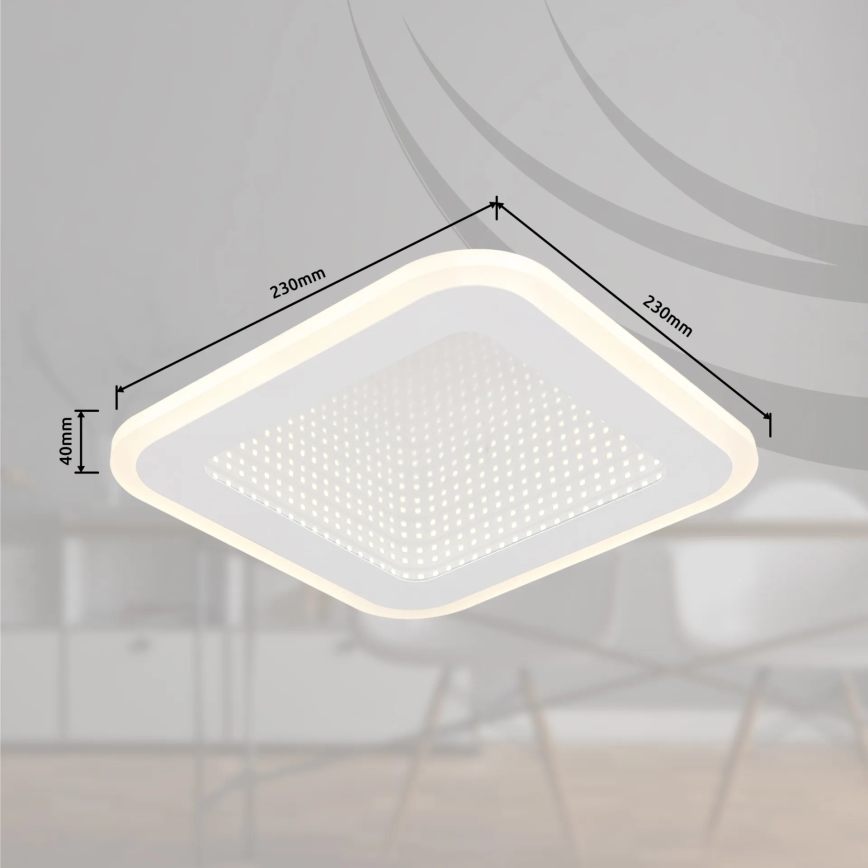 Globo - LED-Deckenleuchte LED/12W/230V 4000K