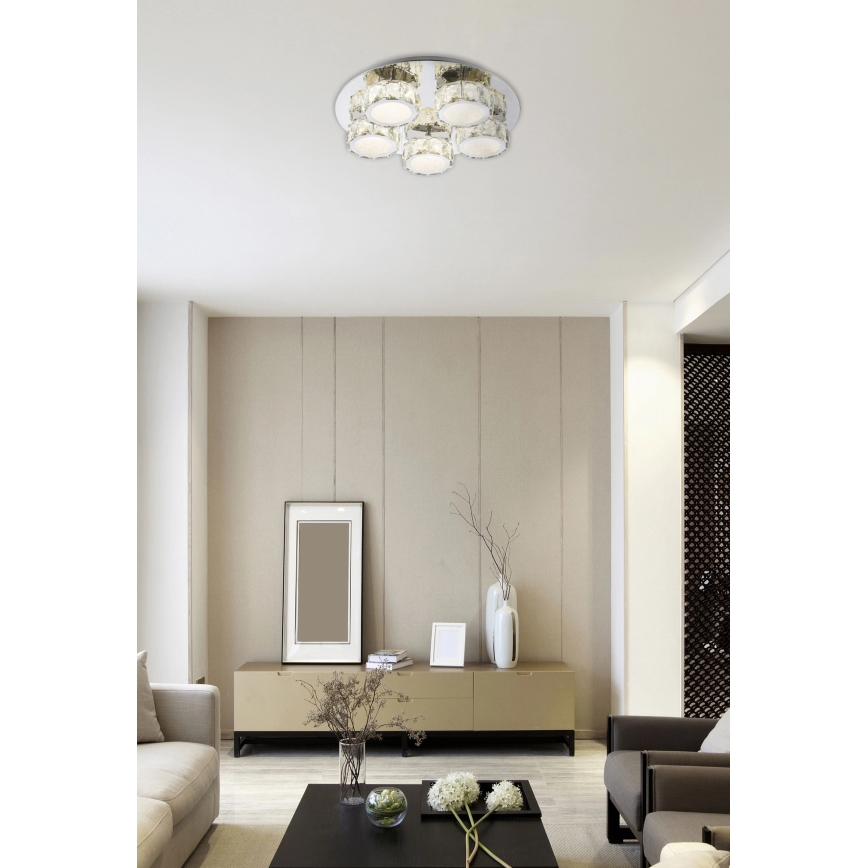 Globo - Dimmbare LED-Deckenleuchte LED/40W/230V 4000K d 40 cm