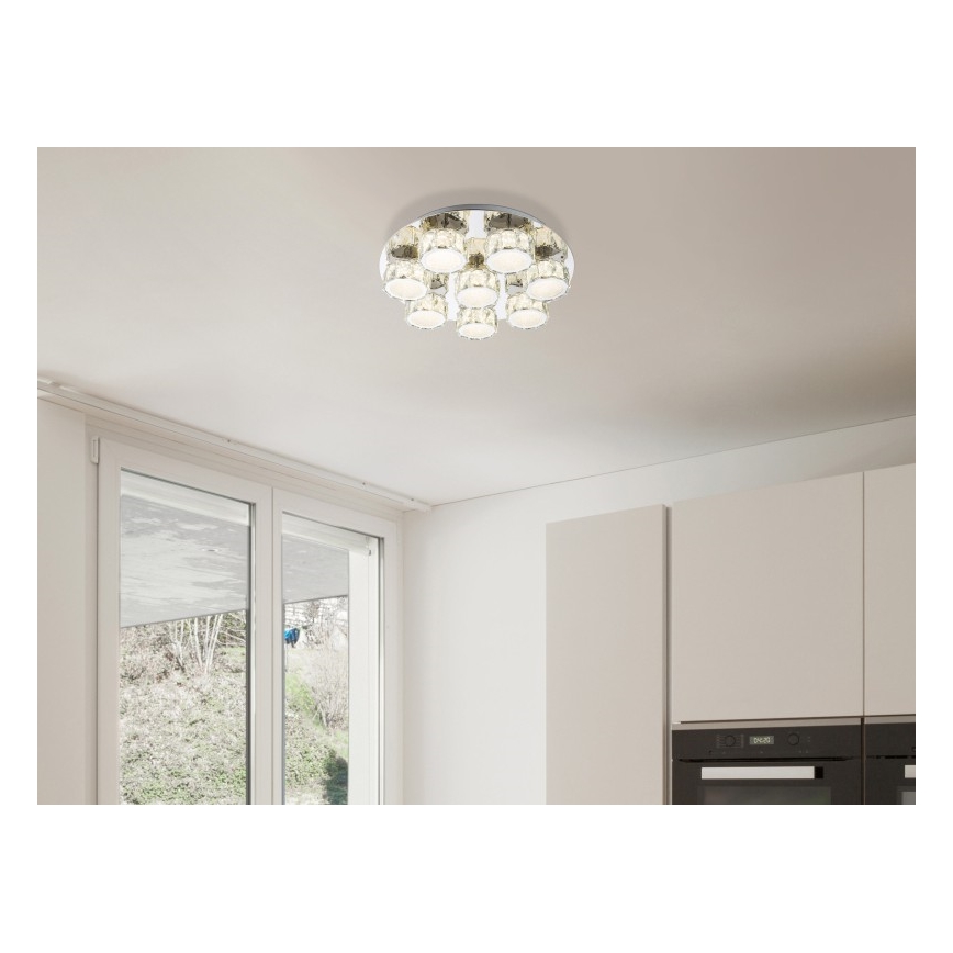 Globo - Dimmbare LED-Deckenleuchte LED/64W/230V 4000K d 50 cm