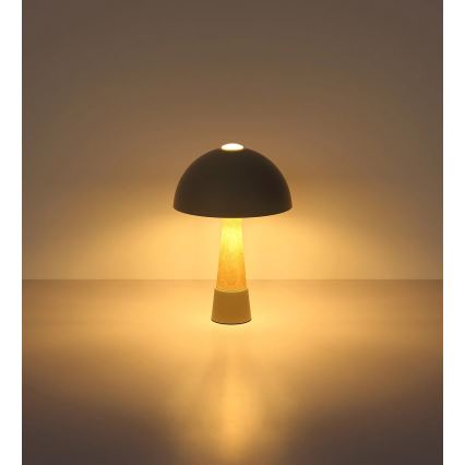 Globo - Tischlampe 1xE27ILLU/40W/230V grau