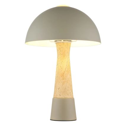 Globo - Tischlampe 1xE27ILLU/40W/230V grau