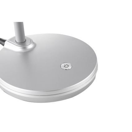 Globo - Dimmbare LED-Tischleuchte mit Touch-Funktion LED/4W/230V silbern