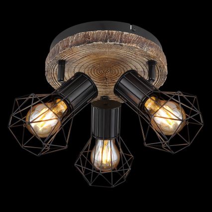 Globo - Deckenstrahler 3xE27/60W/230V