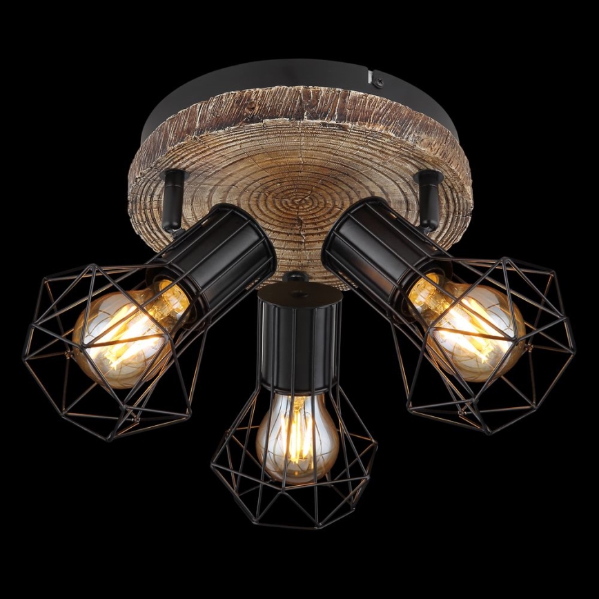 Globo - Deckenstrahler 3xE27/60W/230V