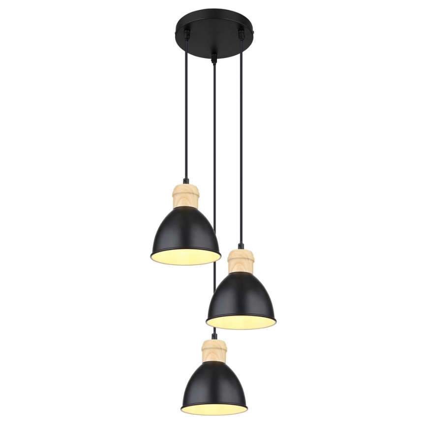 Globo - Deckenleuchte an Kabel 3xE27/40W/230V