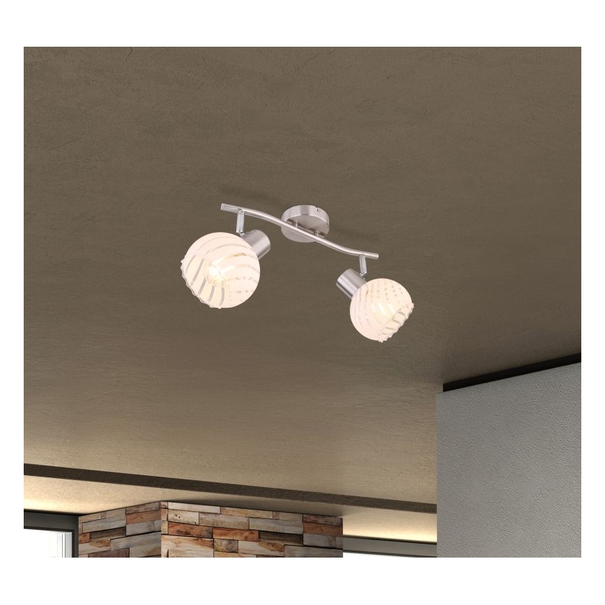 Globo - Spotleuchte 2xE27/40W/230V