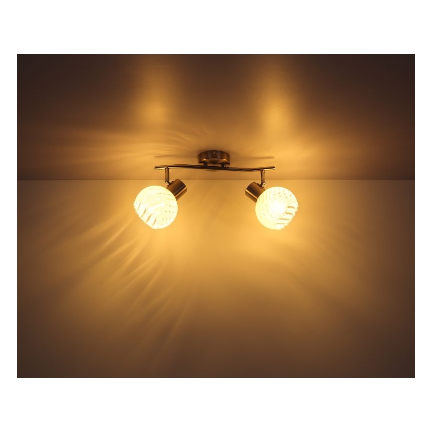 Globo - Spotleuchte 2xE27/40W/230V