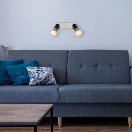 Globo - Deckenstrahler 2xE27/60W/230V