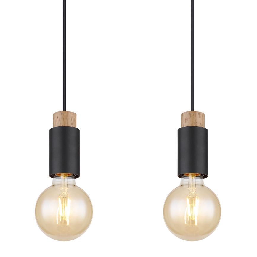Globo - Hängeleuchte an Schnur 4xE27/40W/230V