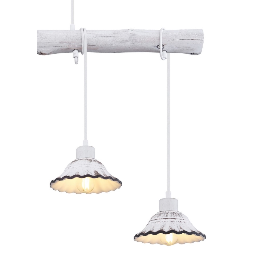 Globo - Kronleuchter an Schnur 4xE27/40W/230V