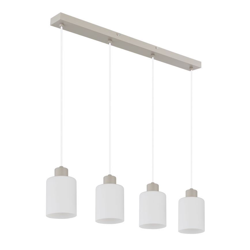 Globo - Pendelleuchte mit Kabelaufhängung 4xE27/40W/230V