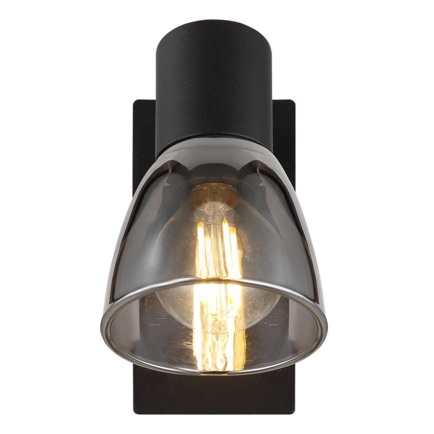 Globo - Wandleuchte mit 1xE14/40W/230V, schwarz
