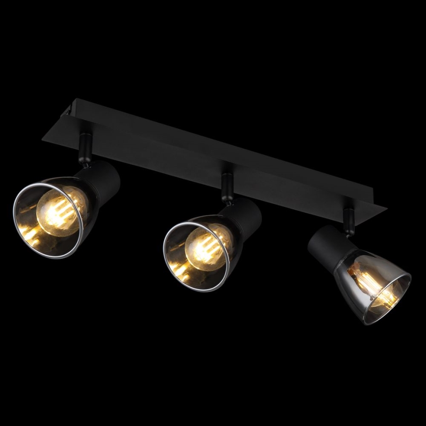 Globo - Deckenstrahler 3xE14/40W/230V Schwarz