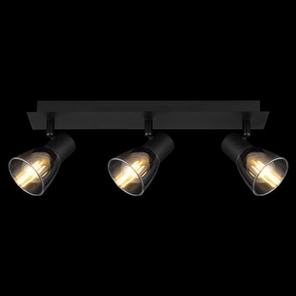 Globo - Deckenstrahler 3xE14/40W/230V Schwarz