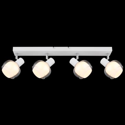 Globo - Deckenstrahler 4xE14/40W/230V weiß
