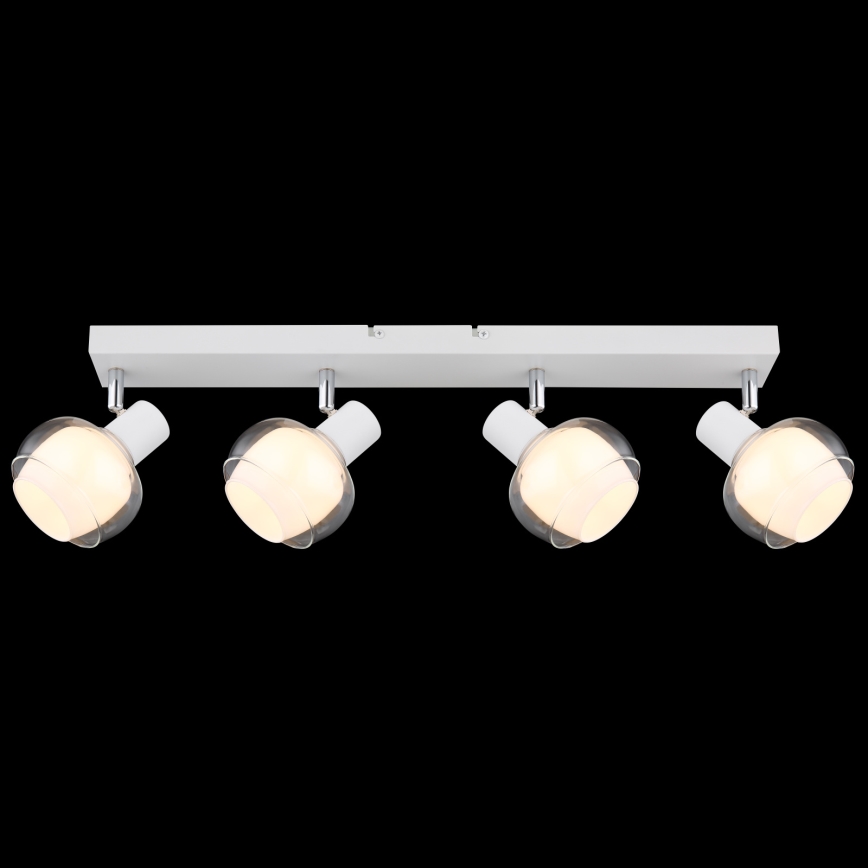 Globo - Deckenstrahler 4xE14/40W/230V weiß