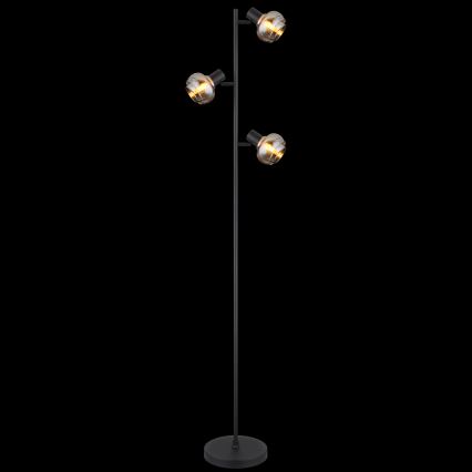 Globo - Stehlampe 3xE14/40W/230V schwarz