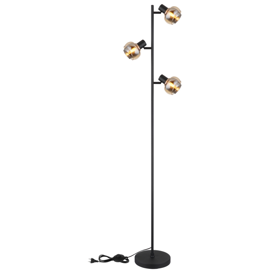 Globo - Stehlampe 3xE14/40W/230V schwarz