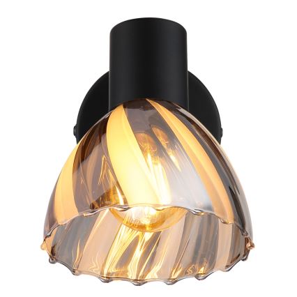 Globo - Wandstrahler 1xE14/40W/230V schwarz