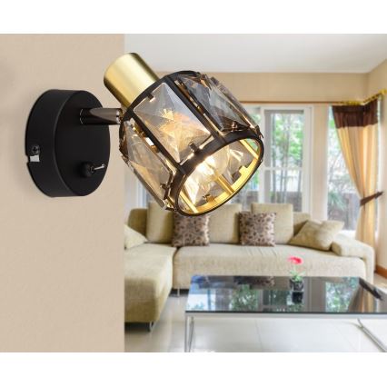 Globo - Wandleuchte mit 1xE14/40W/230V Spotlicht