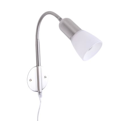 Globo - Flexible Tischlampe 1xE14/40W/230V mattchrom