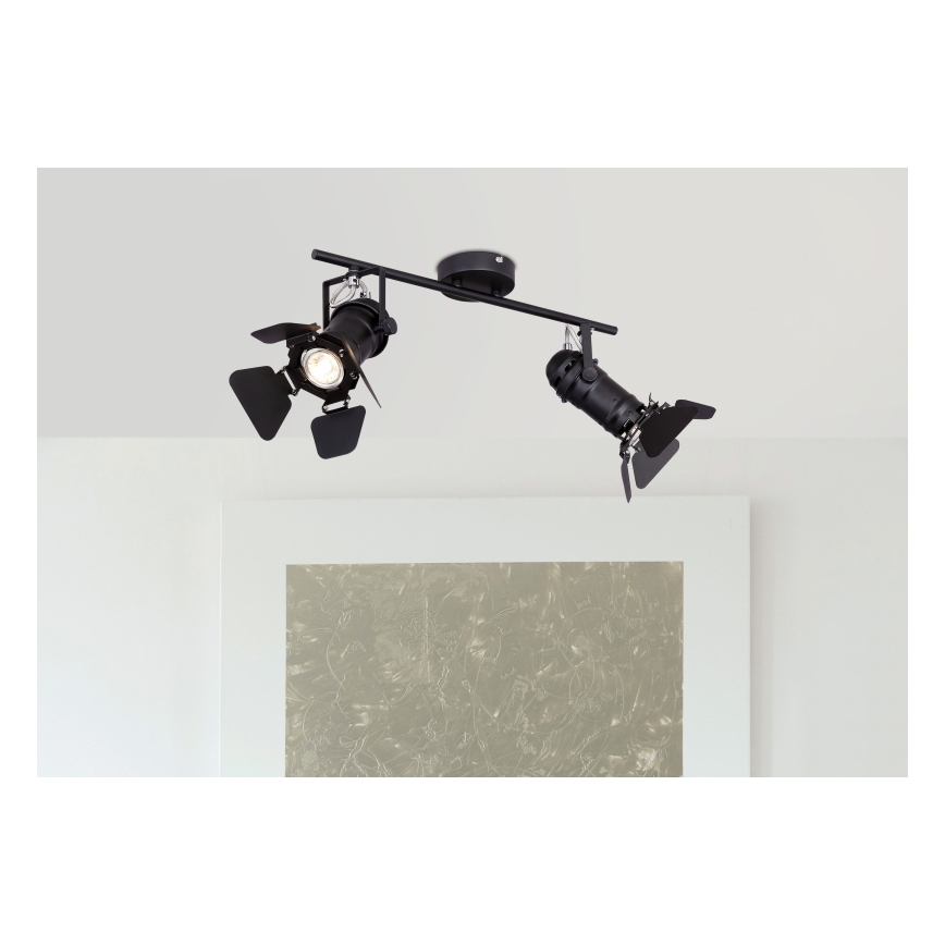 Globo - Deckenstrahler 2xGU10/50W/230V